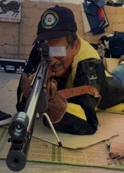 Capitan de Tiro con Carabina 22