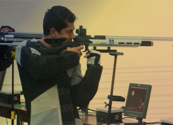 Tiro al blanco con Carabina Olimpica