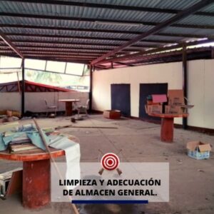 Limpieza de almacen general